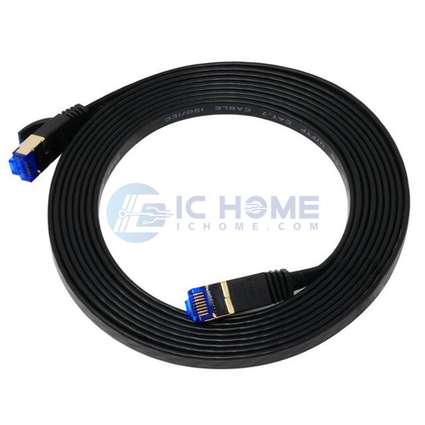 QG-CAT7F-10FT-BLK