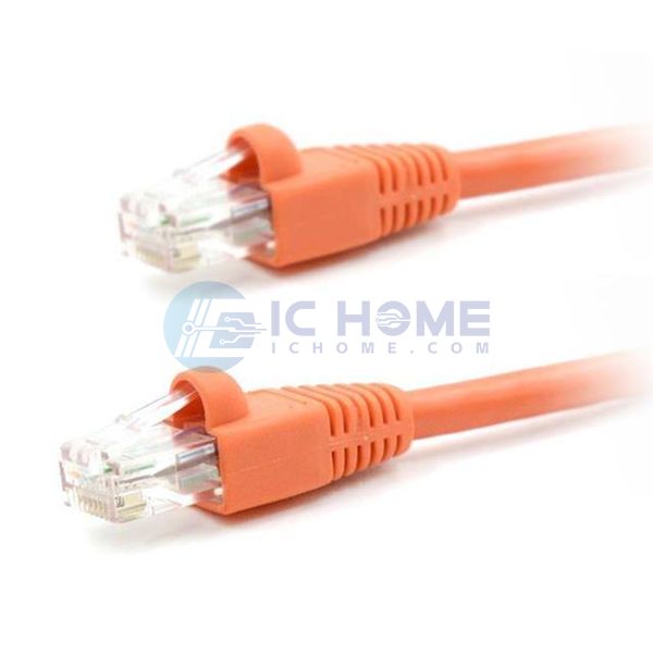 CAT5E-ORANGE-0.5FT