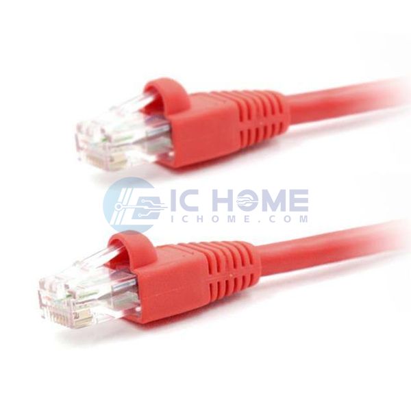 CAT5E-RED-1FT